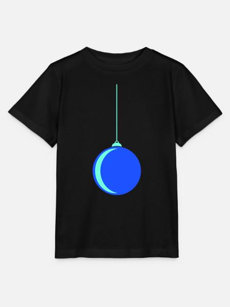 Weihnachtskugel 1 - Stanley/Stella Kinder T-Shirt MINI CREATOR  - Schwarz