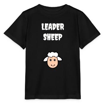 Führschafe - Stanley/Stella Kinder T-Shirt MINI CREATOR  - Schwarz - Vorne - Mikhail (115cm)