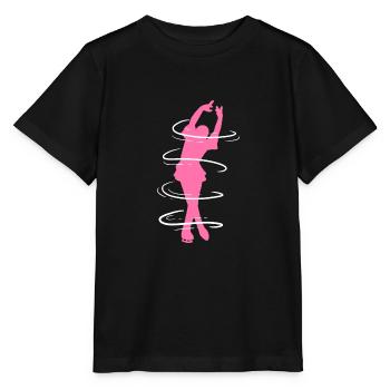 Patinage sur glace Patinage sur glace Patinage sur glace - T-shirt bio MINI CREATOR Stanley/Stella Enfant - noir - Devant - Mikhail (115cm)