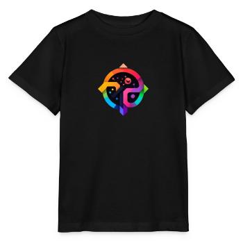Diversité des contours LGBTQAI+ - T-shirt bio MINI CREATOR Stanley/Stella Enfant - noir - Devant - Mikhail (115cm)