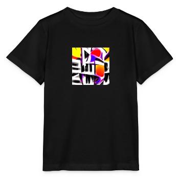 funky colours - Stanley/Stella MINI CREATOR Kids’ T-Shirt - black - Front - Mikhail (115cm)