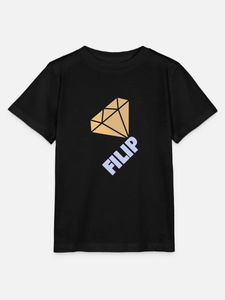 Edel Filip - Stanley/Stella Kinder T-Shirt MINI CREATOR - Schwarz