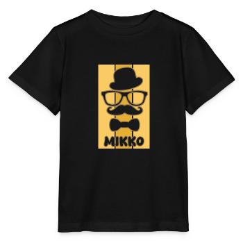 First name Mikko - Stanley/Stella MINI CREATOR Kids’ T-Shirt - black - Front - Mikhail (115cm)