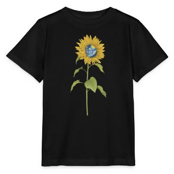 Tournesol - T-shirt bio MINI CREATOR Stanley/Stella Enfant - noir - Devant - Mikhail (115cm)