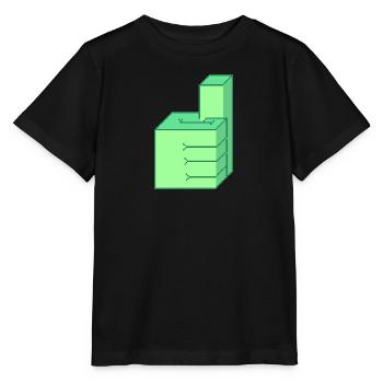 GUTE FPS - Stanley/Stella Kinder T-Shirt MINI CREATOR  - Schwarz - Vorne - Mikhail (115cm)