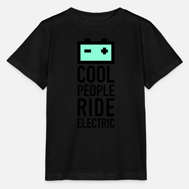 batery_2f - T-shirt bio MINI CREATOR Stanley/Stella Enfant - noir
