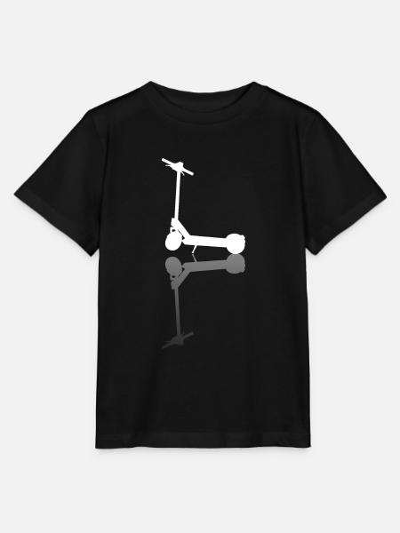 E Scooter Elektro Roller - Stanley/Stella Kinder T-Shirt MINI CREATOR  - Schwarz