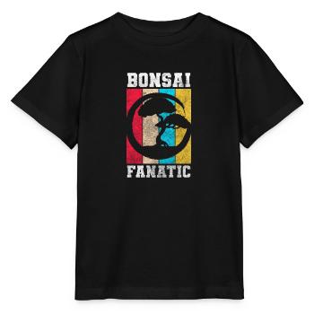 Bonsai Züchter Baum - Stanley/Stella Kinder T-Shirt MINI CREATOR  - Schwarz - Vorne - Mikhail (115cm)