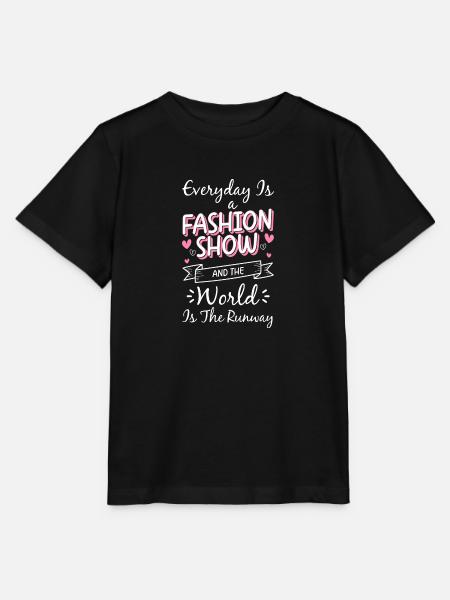 Mode Fashion Modequeen Modenschau - Stanley/Stella Kinder T-Shirt MINI CREATOR  - Schwarz