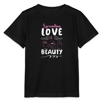 Parfum Odeur Parfum Spray Amoureux - T-shirt bio MINI CREATOR Stanley/Stella Enfant - noir - Devant - Mikhail (115cm)