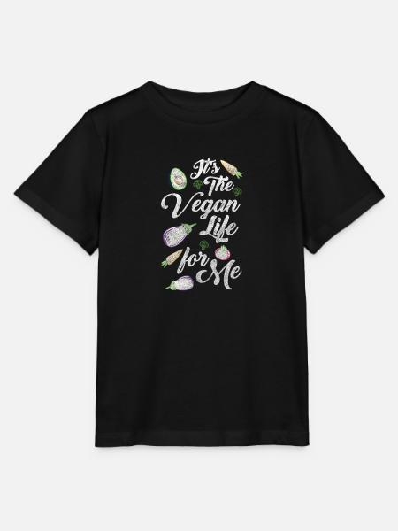 Ernährung Gesund Natur Veggie - Stanley/Stella Kinder T-Shirt MINI CREATOR - Schwarz