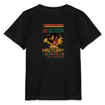 Safari Serengeti Abenteuer Reise - Stanley/Stella Kinder T-Shirt MINI CREATOR  - Schwarz - Vorne - Mikhail (115cm)