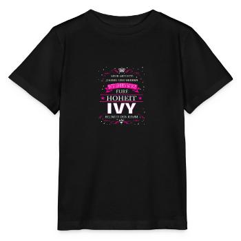 Your Highness Ivy enters the room - Stanley/Stella MINI CREATOR Kids’ T-Shirt - black - Front - Mikhail (115cm)