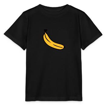 Banane - Stanley/Stella Kinder T-Shirt MINI CREATOR  - Schwarz - Vorne - Mikhail (115cm)
