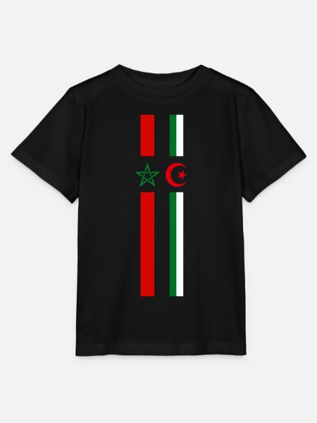 Marokko Algerien - Stanley/Stella Kinder T-Shirt MINI CREATOR  - Schwarz