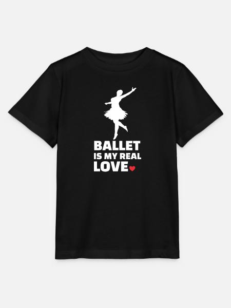 Ballett Liebe - Stanley/Stella Kinder T-Shirt MINI CREATOR  - Schwarz