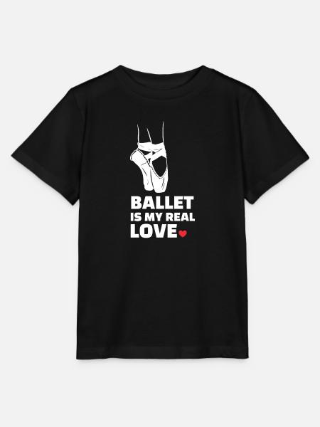 Ballett Liebe - Stanley/Stella Kinder T-Shirt MINI CREATOR - Schwarz