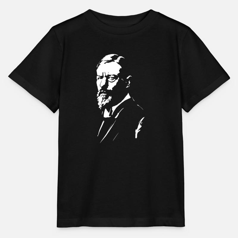 Max Weber - T-shirt bio MINI CREATOR Stanley/Stella Enfant - noir