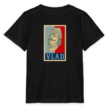 Vlad Tepes Dracula Vampire Roumanie Dicton - T-shirt bio MINI CREATOR Stanley/Stella Enfant - noir - Devant - Mikhail (115cm)