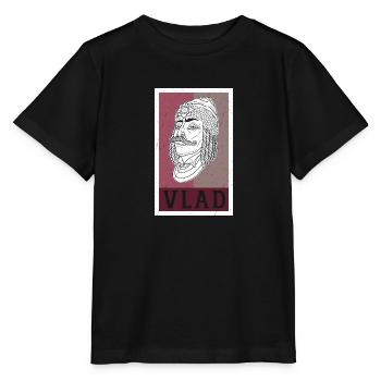 Vlad Tepes Dracula Vampire Roumanie Dicton - T-shirt bio MINI CREATOR Stanley/Stella Enfant - noir - Devant - Mikhail (115cm)