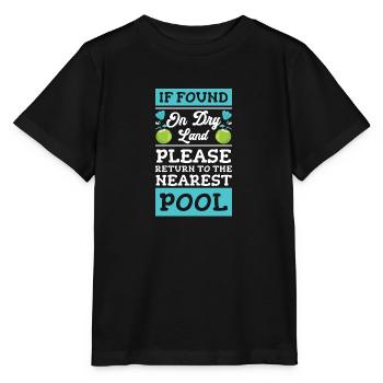 Piscine Piscine Baignade Plongée - T-shirt bio MINI CREATOR Stanley/Stella Enfant - noir - Devant - Mikhail (115cm)