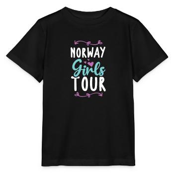 Tournée des filles de Norvège - T-shirt bio MINI CREATOR Stanley/Stella Enfant - noir - Devant - Mikhail (115cm)