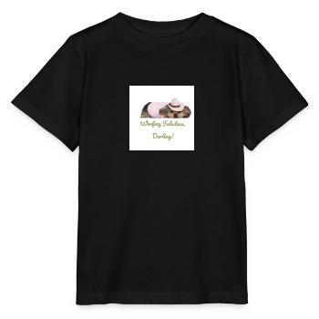 Woofing fabulous - Stanley/Stella MINI CREATOR Kids’ T-Shirt - black - Front - Mikhail (115cm)