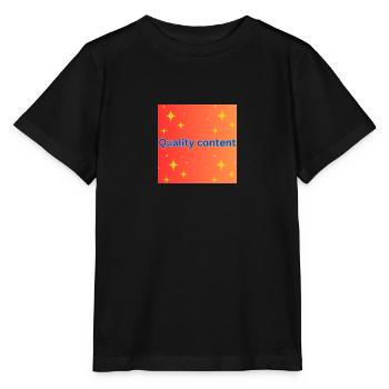 Quality content - Stanley/Stella MINI CREATOR Kids’ T-Shirt - black - Front - Mikhail (115cm)
