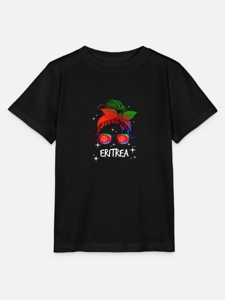 Eritrea - Stanley/Stella Kinder T-Shirt MINI CREATOR  - Schwarz