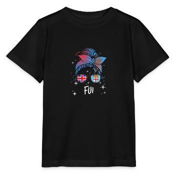 Fidji - T-shirt bio MINI CREATOR Stanley/Stella Enfant - noir - Devant - Mikhail (115cm)