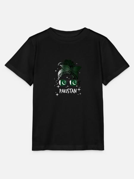 Pakistan - Stanley/Stella Kinder T-Shirt MINI CREATOR - Schwarz