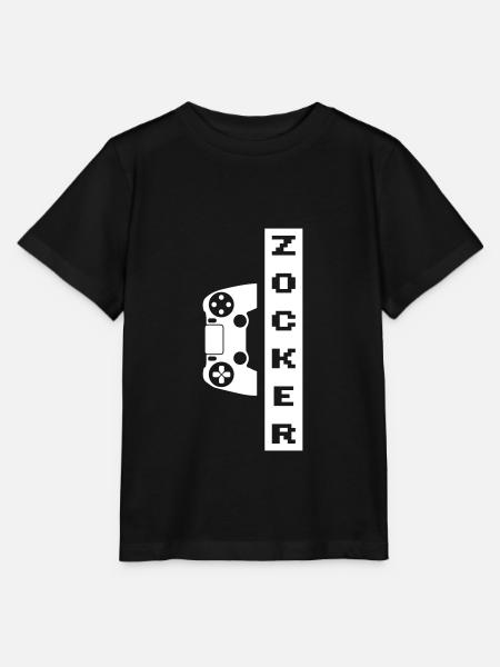 gamer controller zocken - Stanley/Stella Kinder T-Shirt MINI CREATOR - Schwarz