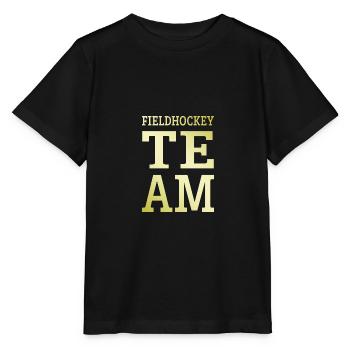 Field Hockey Team Team - Stanley/Stella MINI CREATOR Kids’ T-Shirt - black - Front - Mikhail (115cm)