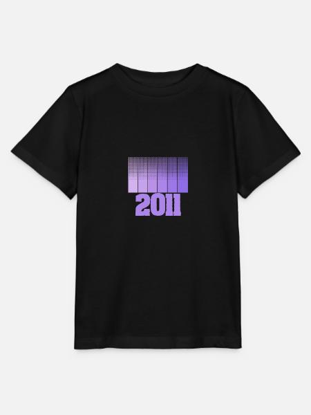 2011 - Stanley/Stella Kinder T-Shirt MINI CREATOR  - Schwarz