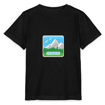 Gift for Grimming - Stanley/Stella MINI CREATOR Kids’ T-Shirt - black - Front - Mikhail (115cm)