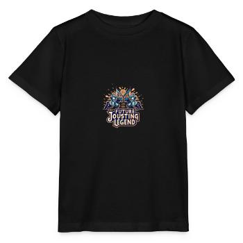 Armure médiévale de la Renaissance Knight Knight - T-shirt bio MINI CREATOR Stanley/Stella Enfant - noir - Devant - Mikhail (115cm)