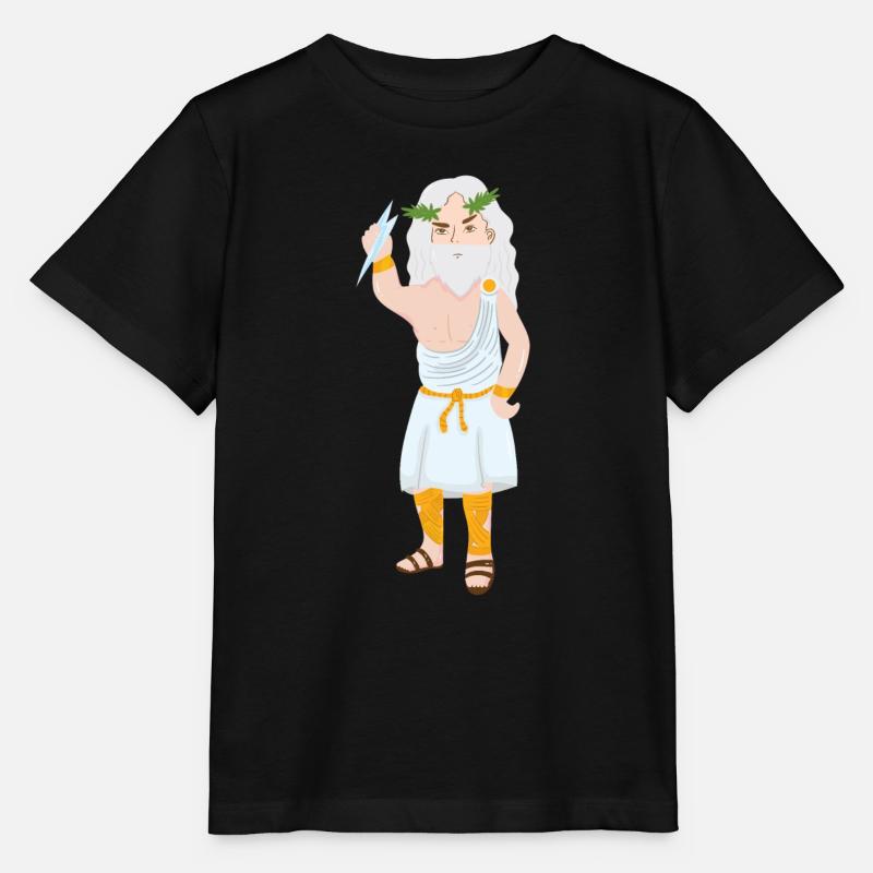 Zeus - T-shirt bio MINI CREATOR Stanley/Stella Enfant - noir