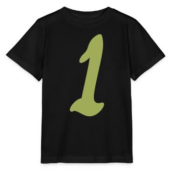 1 - T-shirt bio MINI CREATOR Stanley/Stella Enfant - noir - Devant - Mikhail (115cm)