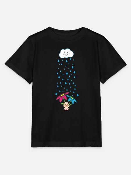 Süßes Schwangerschafts-Shirt - Stanley/Stella Kinder T-Shirt MINI CREATOR - Schwarz