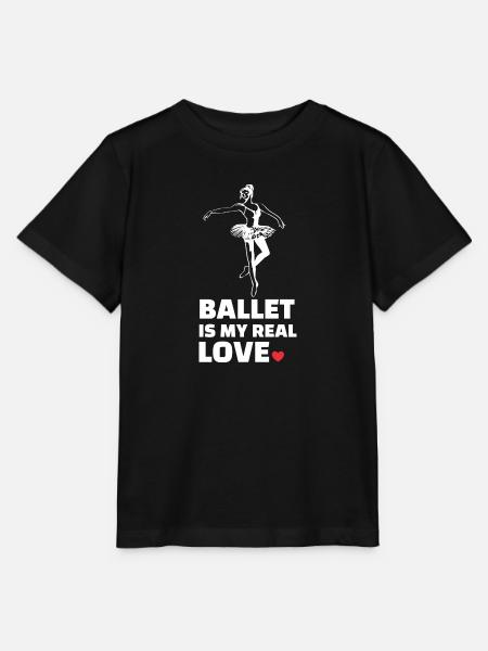 Ballett Liebe - Stanley/Stella Kinder T-Shirt MINI CREATOR  - Schwarz