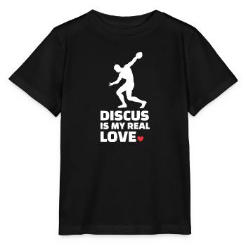 Disque - T-shirt bio MINI CREATOR Stanley/Stella Enfant - noir - Devant - Mikhail (115cm)