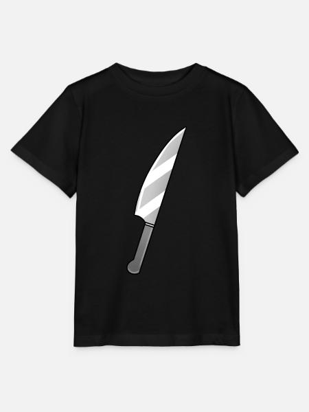 Messer - Stanley/Stella Kinder T-Shirt MINI CREATOR - Schwarz