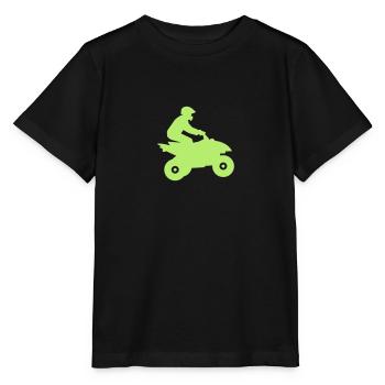 Quad - Stanley/Stella MINI CREATOR Kids’ T-Shirt - black - Front - Mikhail (115cm)