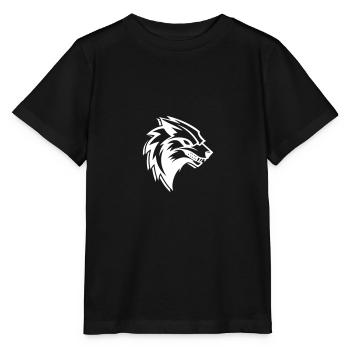 Wolf Logo - Stanley/Stella Kinder T-Shirt MINI CREATOR  - Schwarz - Vorne - Mikhail (115cm)