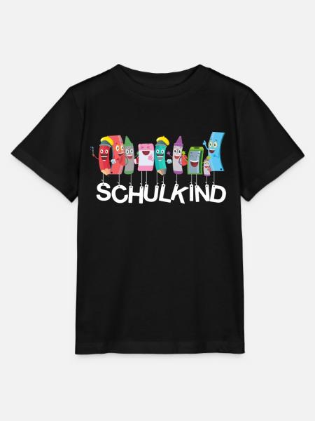 Schulkind - Stanley/Stella Kinder T-Shirt MINI CREATOR - Schwarz