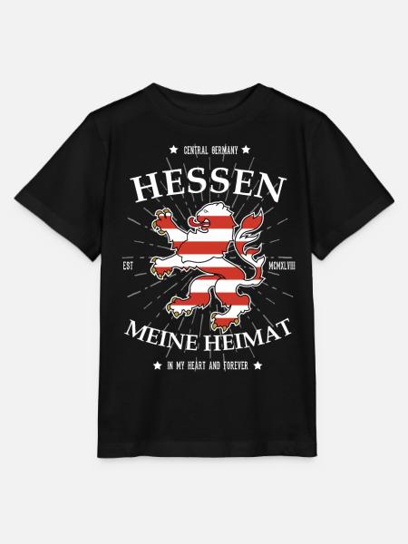 Hessen meine Heimat Design - Stanley/Stella Kinder T-Shirt MINI CREATOR  - Schwarz