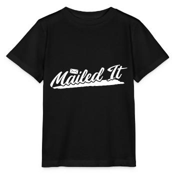 Briefträger Und Paket-Zusteller Für Postboten - Stanley/Stella Kinder T-Shirt MINI CREATOR  - Schwarz - Vorne - Mikhail (115cm)