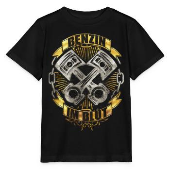 Screwdriver - hobbyist - car mechanic - tuning - Stanley/Stella MINI CREATOR Kids’ T-Shirt - black - Front - Mikhail (115cm)