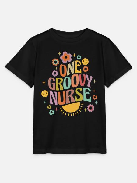 Eine groovige Krankenschwester - Stanley/Stella Kinder T-Shirt MINI CREATOR - Schwarz