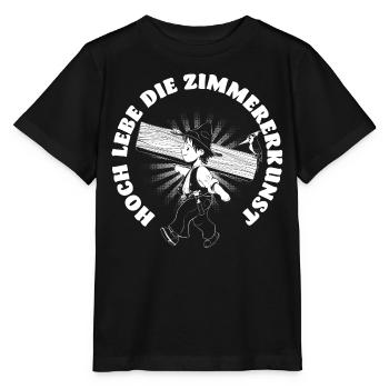 Zimmermann - Stanley/Stella Kinder T-Shirt MINI CREATOR  - Schwarz - Vorne - Mikhail (115cm)
